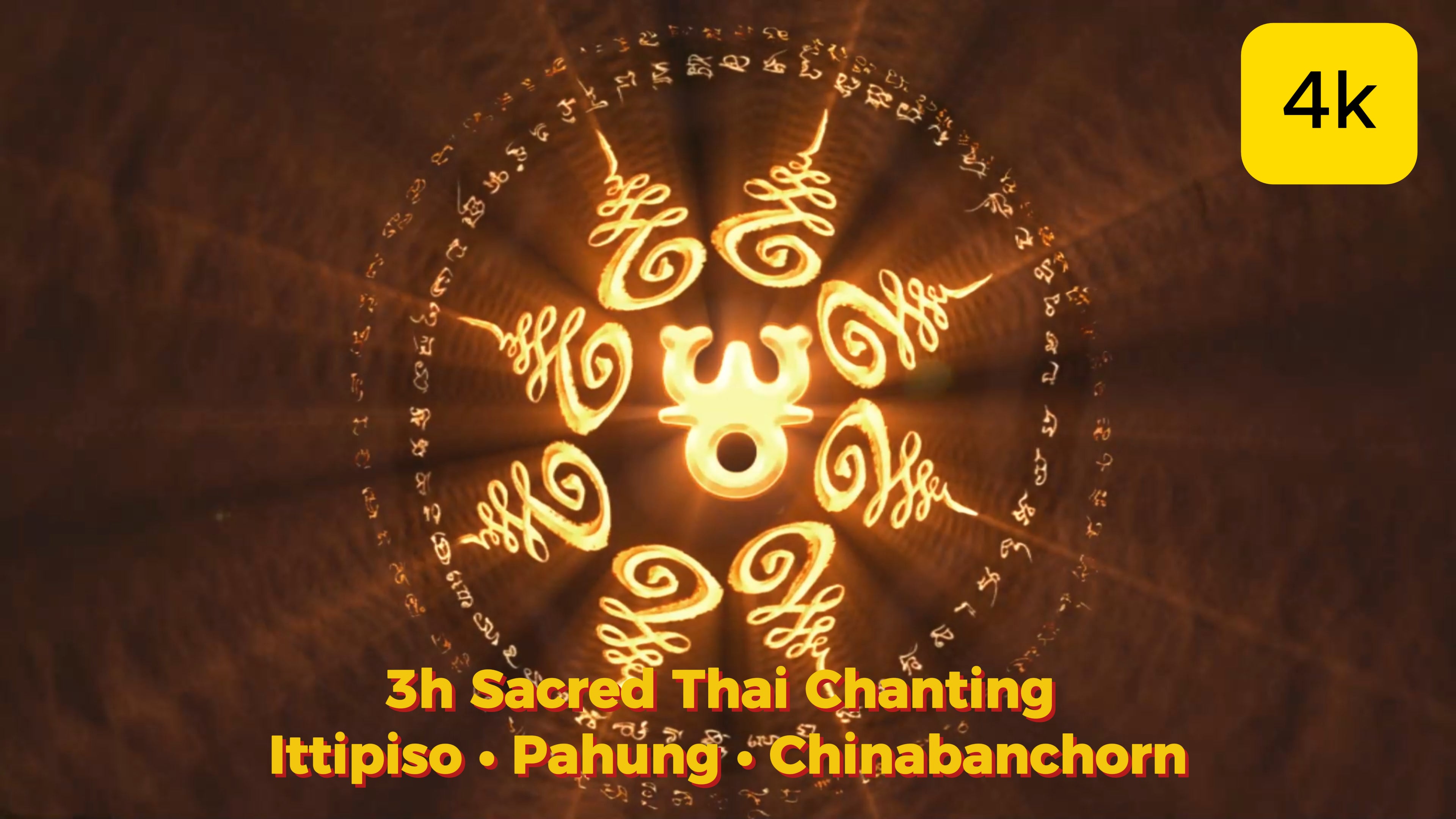 3h Sacred Thai Chanting | Ittipiso • Pahung • Chinabanchorn | 泰国护身经文 | พระคาถาชินบัญชร