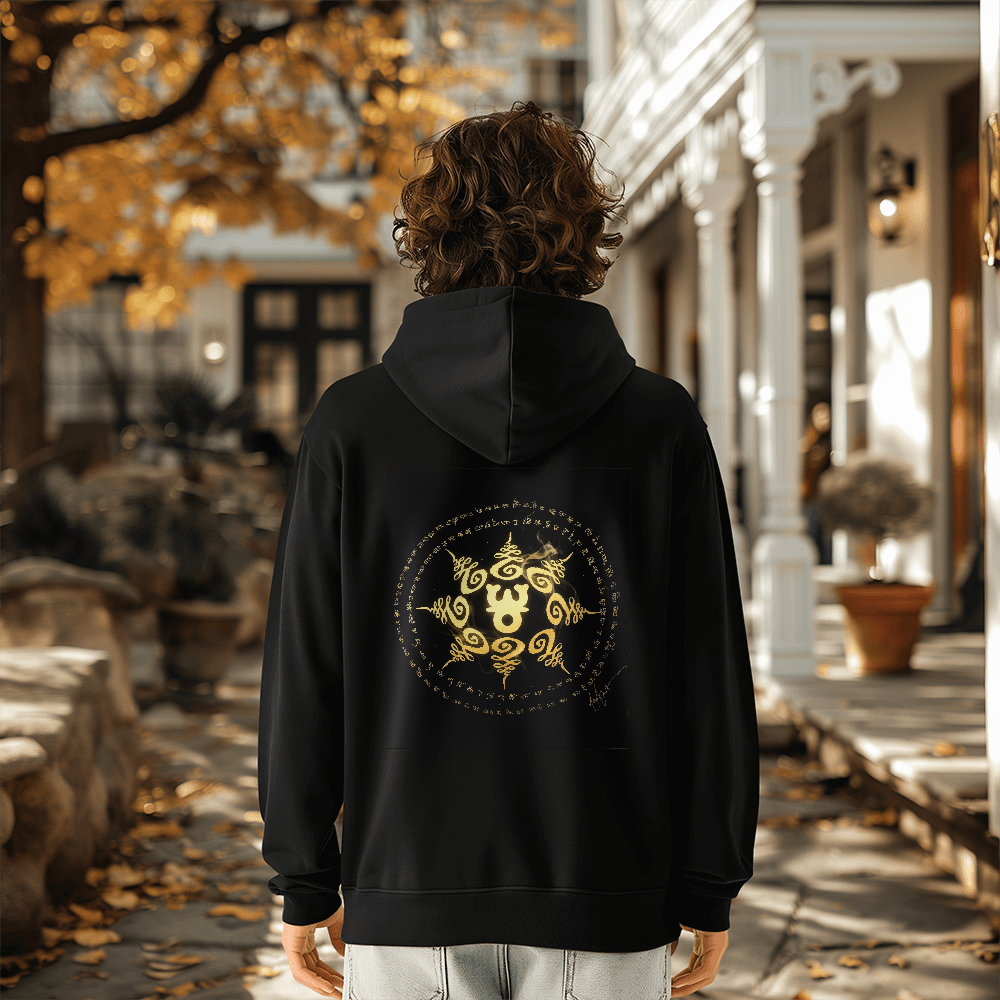 Ultimate 8-Directional Sacred Yant Hoodie | Extra Protection Edition