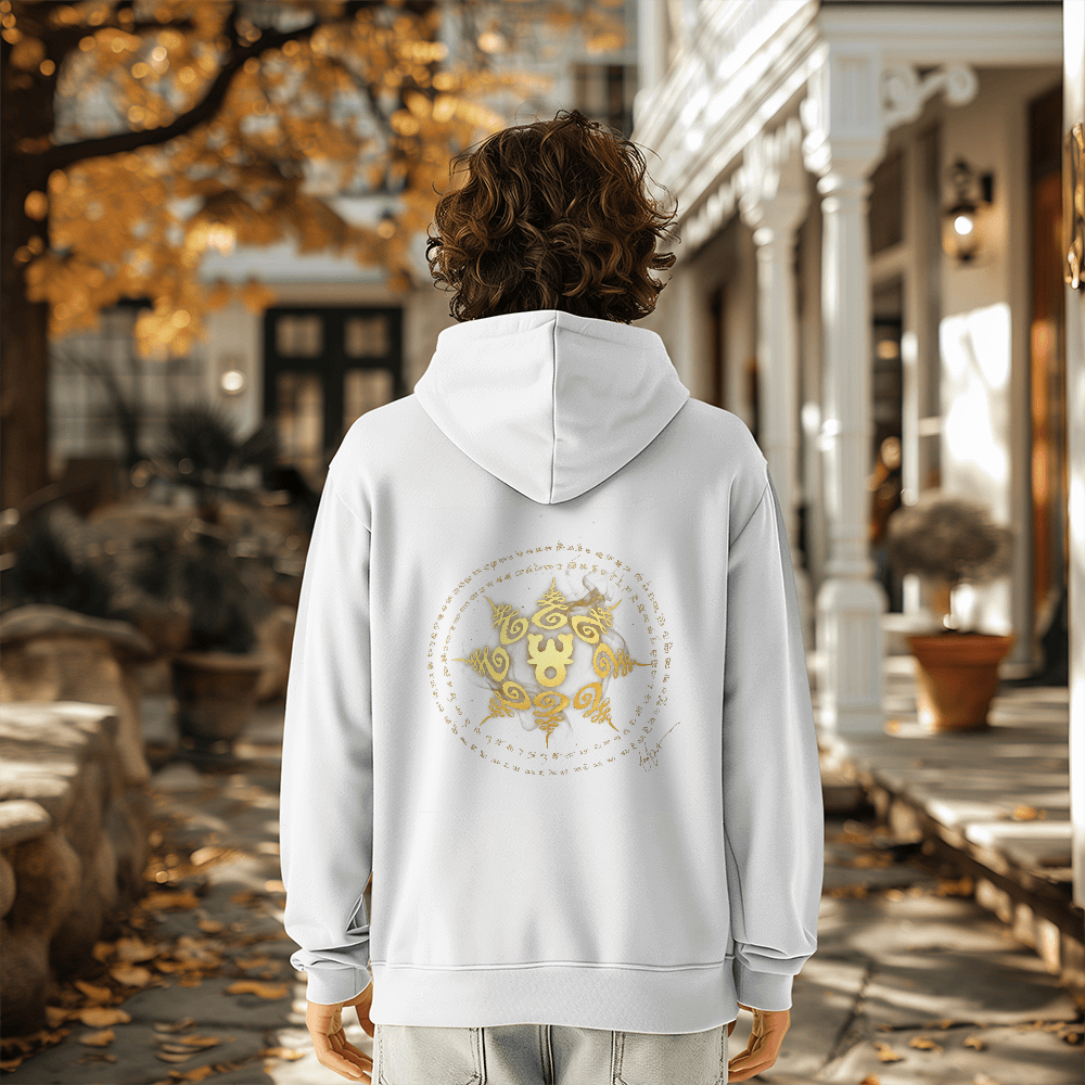 Ultimate 8-Directional Sacred Yant Hoodie | Extra Protection Edition